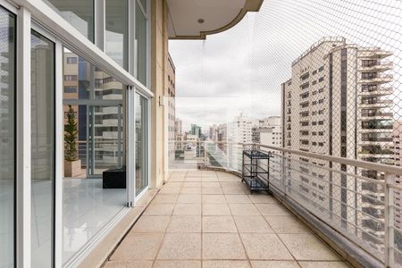 Sacada de apartamento para alugar com 3 quartos, 297m² em Indianópolis, São Paulo