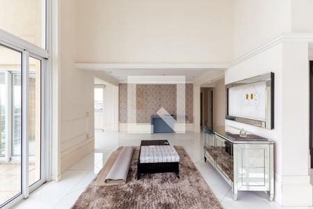 Sala de apartamento para alugar com 3 quartos, 297m² em Indianópolis, São Paulo