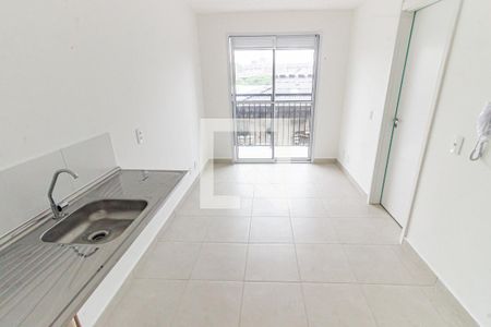 Sala/Cozinha de apartamento à venda com 1 quarto, 27m² em Brás, São Paulo