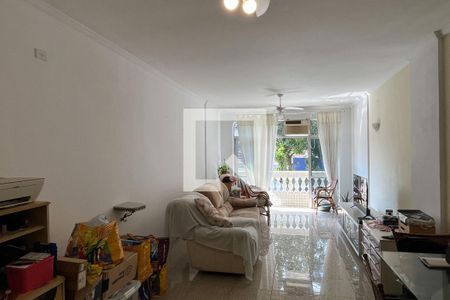 Sala de apartamento para alugar com 3 quartos, 183m² em Gonzaga, Santos