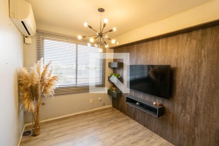 Sala de apartamento à venda com 2 quartos, 65m² em Cristal, Porto Alegre