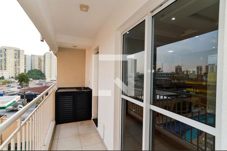 Varanda da Sala de apartamento para alugar com 2 quartos, 58m² em Jardim Flor da Montanha, Guarulhos