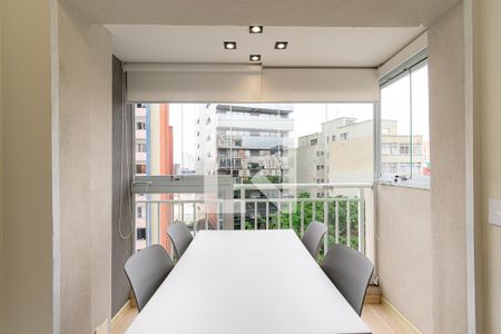 Varanda da Sala de apartamento para alugar com 1 quarto, 32m² em Liberdade, São Paulo