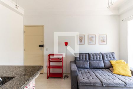 Sala de apartamento para alugar com 1 quarto, 35m² em Campos Elíseos, São Paulo