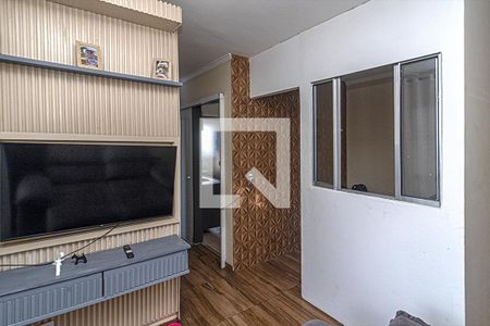sala_3 de apartamento à venda com 2 quartos, 48m² em Vila Liviero, São Paulo