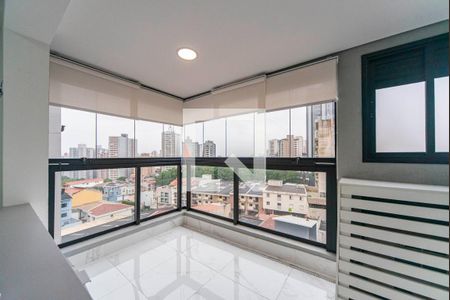 Varanda da Sala de apartamento para alugar com 2 quartos, 47m² em Jardim Bela Vista, Santo André