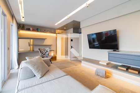 Sala de apartamento para alugar com 2 quartos, 100m² em Vila Anastácio, São Paulo