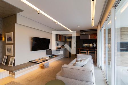 Sala de apartamento para alugar com 2 quartos, 100m² em Vila Anastácio, São Paulo