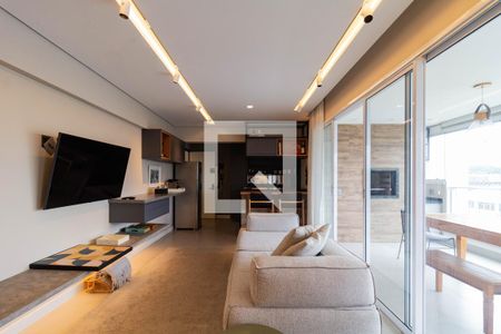 Sala de apartamento para alugar com 2 quartos, 100m² em Vila Anastácio, São Paulo