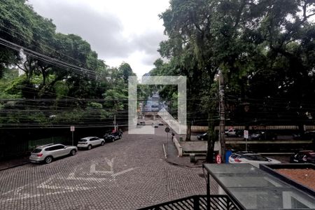 Vista da Sala de estar e jantar de apartamento para alugar com 2 quartos, 100m² em José Menino, Santos