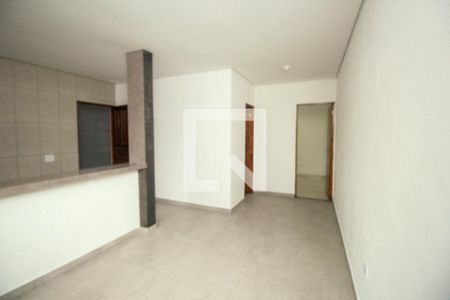 Sala de casa para alugar com 1 quarto, 70m² em Recreio da Borda do Campo, Santo André