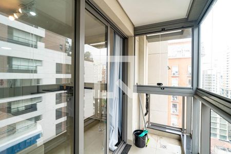 Sacada de kitnet/studio para alugar com 1 quarto, 22m² em Consolação, São Paulo