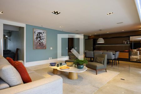 Sala de apartamento à venda com 3 quartos, 335m² em Jardim Vitoria Regia (zona Oeste), São Paulo