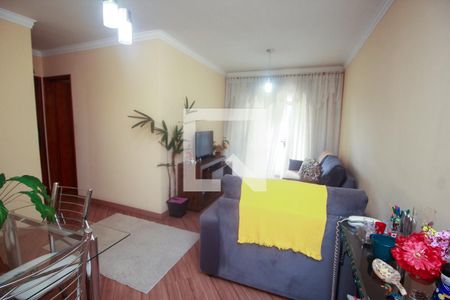 Sala de apartamento à venda com 2 quartos, 55m² em Jardim do Estádio, Santo André