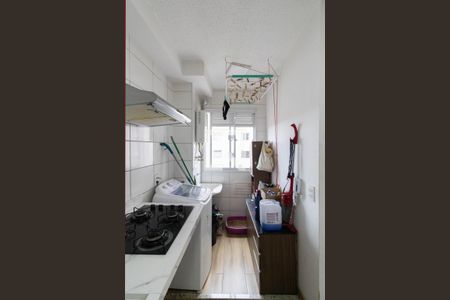 Cozinha e Área de Serviço de apartamento para alugar com 2 quartos, 42m² em Jardim Nossa Senhora do Carmo, São Paulo