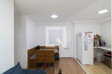 Sala e Cozinha de apartamento para alugar com 2 quartos, 42m² em Jardim Nossa Senhora do Carmo, São Paulo