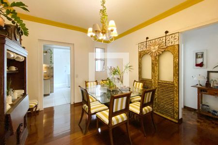 Sala de Jantar de apartamento à venda com 4 quartos, 200m² em Funcionários, Belo Horizonte