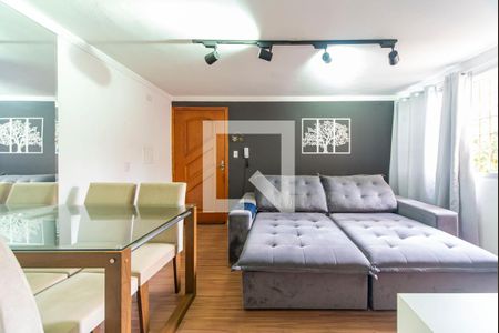 Sala de apartamento à venda com 2 quartos, 55m² em Jardim Alvorada, Santo André