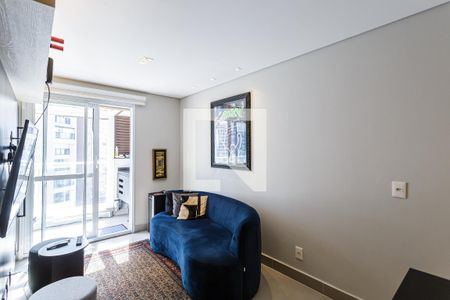 Sala/Cozinha de apartamento para alugar com 1 quarto, 50m² em Moema, São Paulo