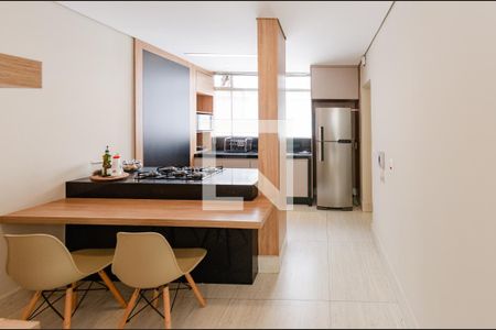 Cozinha de apartamento para alugar com 3 quartos, 110m² em Santa Lúcia, Belo Horizonte