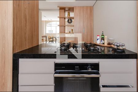 Cozinha de apartamento para alugar com 3 quartos, 110m² em Santa Lúcia, Belo Horizonte