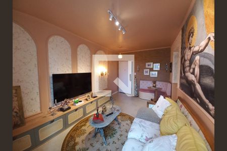 Sala de apartamento para alugar com 2 quartos, 80m² em Itararé, São Vicente