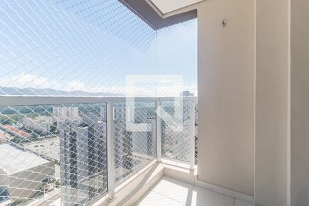 Varanda da Sala de apartamento para alugar com 2 quartos, 72m² em Vila Partenio, Mogi das Cruzes