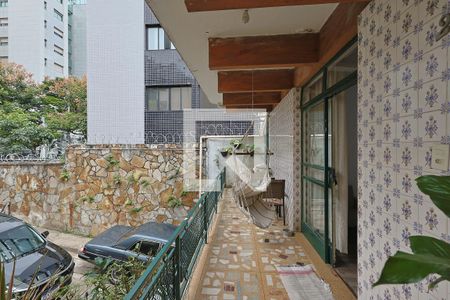 Varanda da Sala de jantar de casa à venda com 5 quartos, 316m² em Carmo, Belo Horizonte