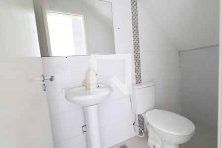 lavabo da Sala de casa de condomínio à venda com 2 quartos, 110m² em Canudos, Novo Hamburgo