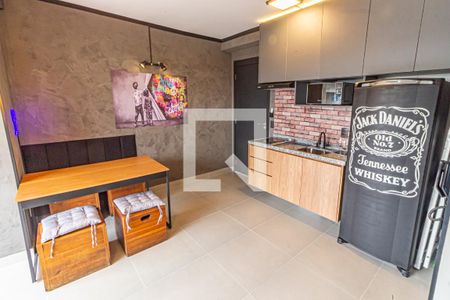 Sala/Cozinha de apartamento para alugar com 1 quarto, 31m² em Belenzinho, São Paulo