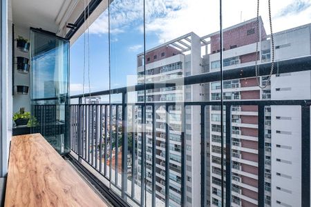Sala/Cozinha de apartamento à venda com 1 quarto, 29m² em Sumaré, São Paulo