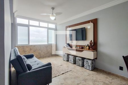 Sala de apartamento para alugar com 2 quartos, 86m² em Guilhermina, Praia Grande
