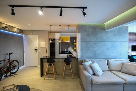 Sala de apartamento à venda com 2 quartos, 74m² em Jardim Ampliacao, São Paulo