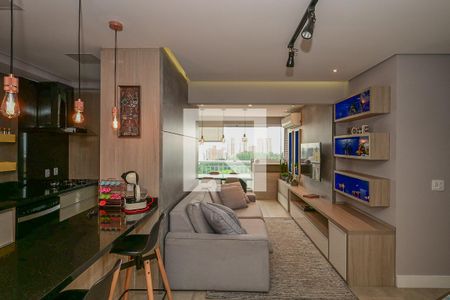 Sala de apartamento à venda com 2 quartos, 74m² em Jardim Ampliacao, São Paulo