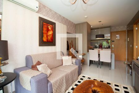 Sala de apartamento para alugar com 1 quarto, 49m² em Trecho 2, Brasília