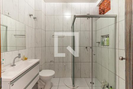 Banheiro de kitnet/studio para alugar com 1 quarto, 29m² em Campos Elíseos, São Paulo