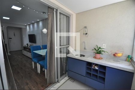 Sacada Gourmet de apartamento à venda com 3 quartos, 68m² em Guapira, São Paulo