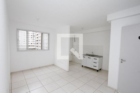 Sala de apartamento para alugar com 2 quartos, 48m² em Jk, Contagem