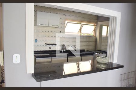 Cozinha de apartamento para alugar com 1 quarto, 50m² em Jardim Paulista, Ribeirão Preto