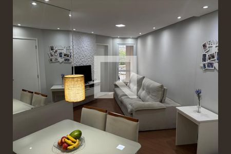 Sala de apartamento à venda com 2 quartos, 52m² em Jardim Monte Alegre, Taboão da Serra