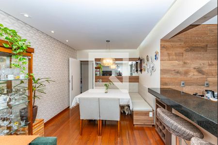 Sala de apartamento à venda com 3 quartos, 105m² em Barroca, Belo Horizonte