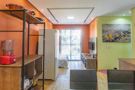 Sala  de apartamento para alugar com 3 quartos, 69m² em Centro, Diadema