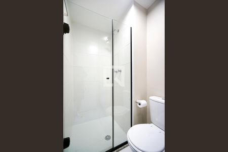 Banheiro da suíte de apartamento para alugar com 1 quarto, 38m² em Tatuapé, São Paulo