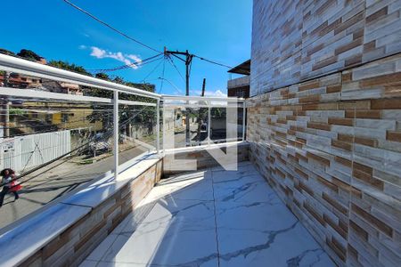 Varanda de kitnet/studio para alugar com 1 quarto, 27m² em São Lourenço, Niterói