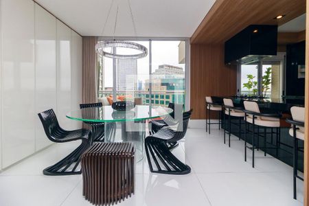Sala de apartamento para alugar com 3 quartos, 189m² em Cidade Monções, São Paulo