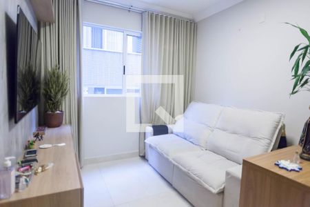 Sala de TV de apartamento à venda com 2 quartos, 60m² em Sion, Belo Horizonte