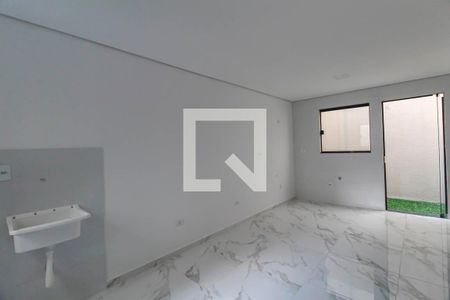Sala/Cozinha de apartamento à venda com 2 quartos, 45m² em São Lucas, São Paulo
