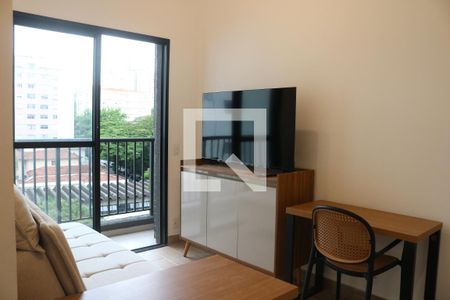 Sala de apartamento para alugar com 1 quarto, 27m² em Perdizes, São Paulo