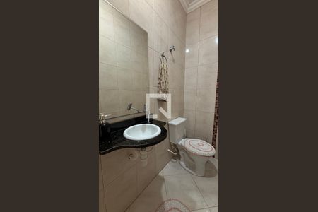 Lavabo de casa para alugar com 3 quartos, 126m² em Vila Camilópolis, Santo André