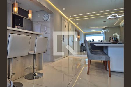 Sala de apartamento à venda com 3 quartos, 91m² em Jardim Caboré, São Paulo